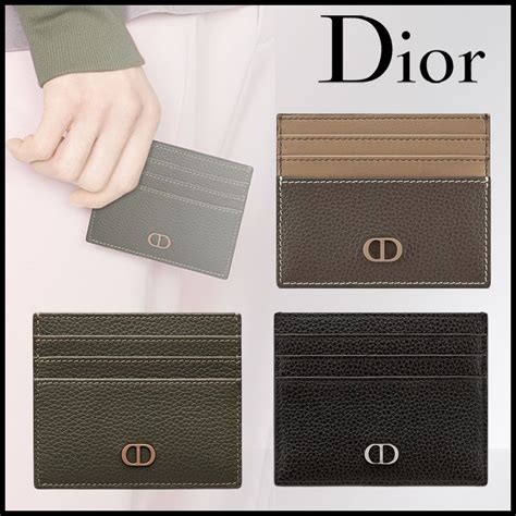 dior men's card holder|christian dior 2022 card holder.